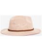 Women's Barbour Flowerdale Trilby Hat - Primrose Pink