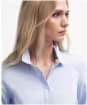 Women's Barbour Derwent Shirt - Pale Blue / Primrose Hessian