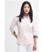 Women's Barbour Derwent Shirt - Pink / Primrose Hessian