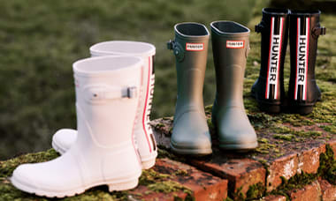 short hunters wellies