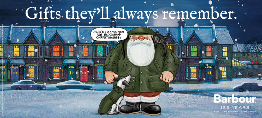Barbour christmas on sale