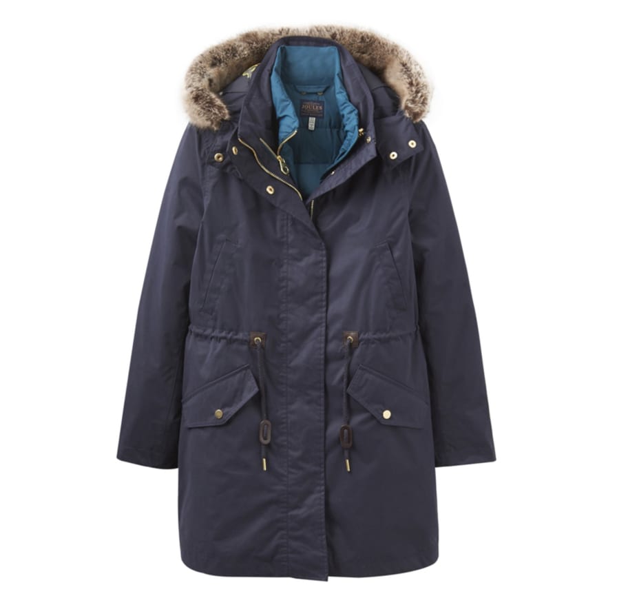 Joules 3 in 1 parka top