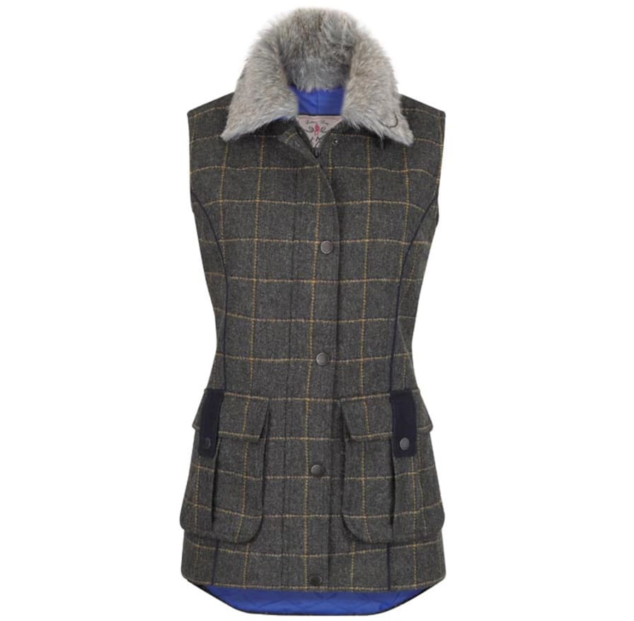 Jack murphy tweed gilet top
