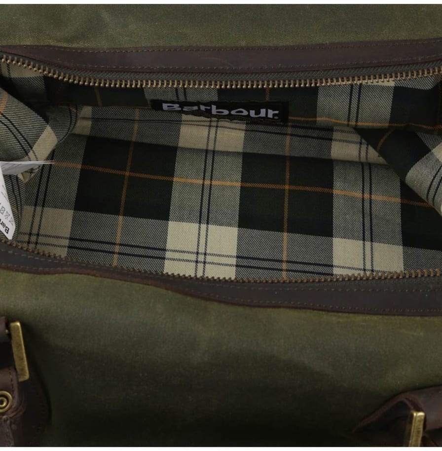 Barbour archive waxed cotton travel explorer bag store