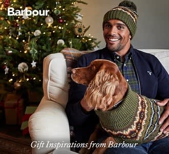 Barbour christmas shop