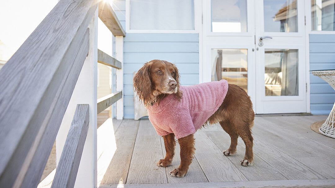 Barbour dog products - teddy fleece jumper