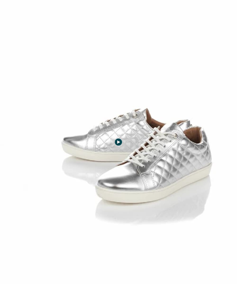 Barbour shoes Silver sales